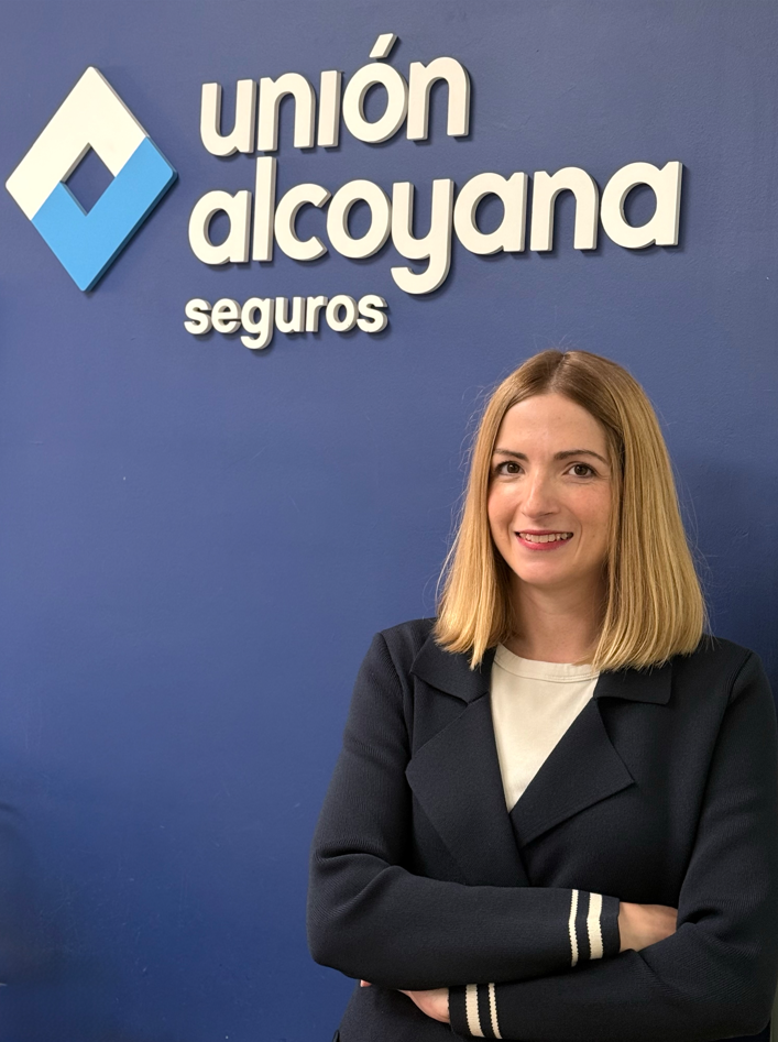 Alba Garcia de Unión Alcoyana y el Colegio de Mediadores de Castellón