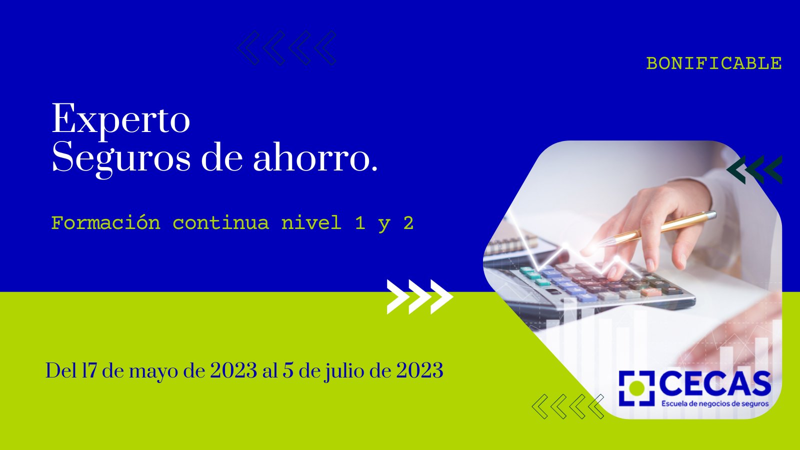 CECAS lanza el curso “Expertos en Seguros de Ahorro”