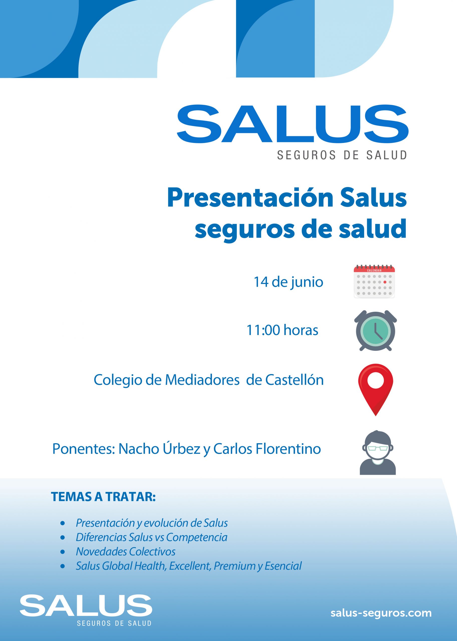 Jornada de presentación de SALUS en el Colegio de Castellón