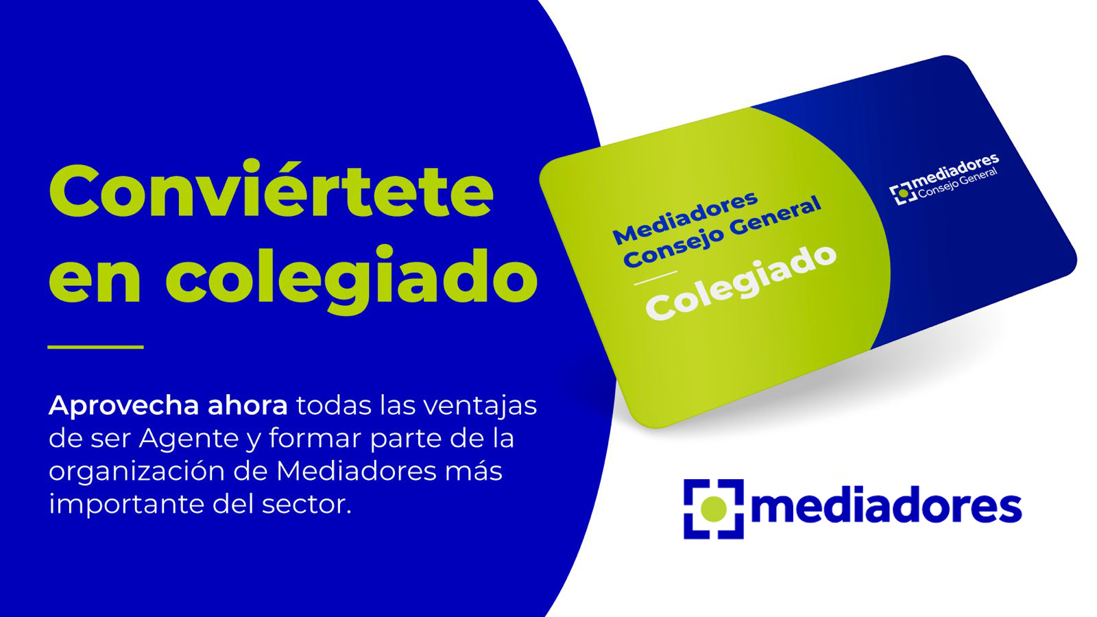 Los Colegios de Mediadores ponen en marcha una campaña de colegiación destinada a agentes de seguros